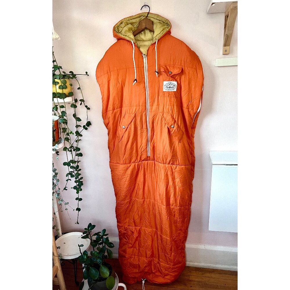 Poler Camping Stuff Napsack Sleeping Bag Original Orange Size M Medium